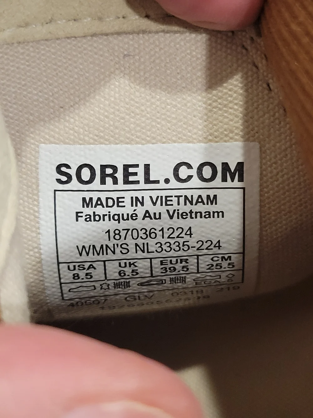 Sorel Women's Tan Suede Chelsea Winter Boots - Picture 6 of 6
